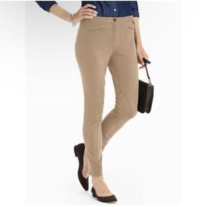 Talbots Dalton Camel Equestrian Stretch Riding Pants